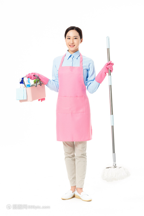 家政服务女性清洁打扫